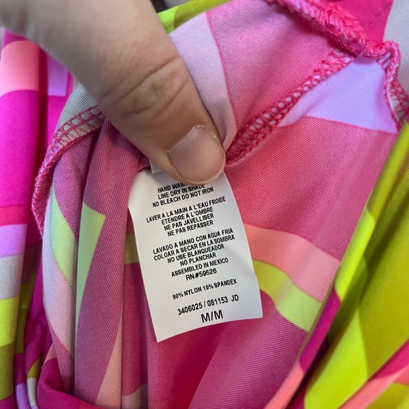 Trina Turk Waltz One Shoulder Tunic Beach Cover Up NWOT - Picture 7 of 7